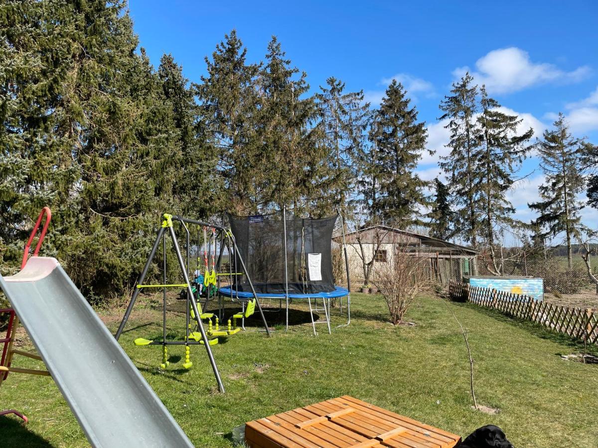 Landhaus Mit Pool, Bungalow In Der Natur Hohenbollentin Εξωτερικό φωτογραφία